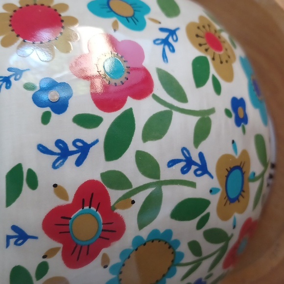 2 FOR $20 Natural Life HARRIET THE HEDGEHOG Folk Art Mug In the Floral Pattern - Picture 9 of 14